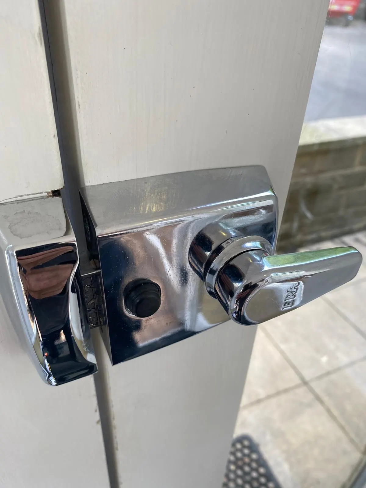 Professional door lock installation